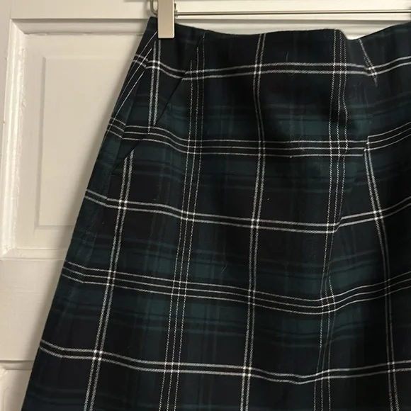 Loft NWT Plaid Skirt - Picture 2 of 5